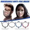 the new protective face shield clear face shield splash-proof isolation color plastic face shield