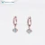 Import tianyu gems jewelry wholesale price 925 sterling silver gold plated classic moissanite earring for ladies from China