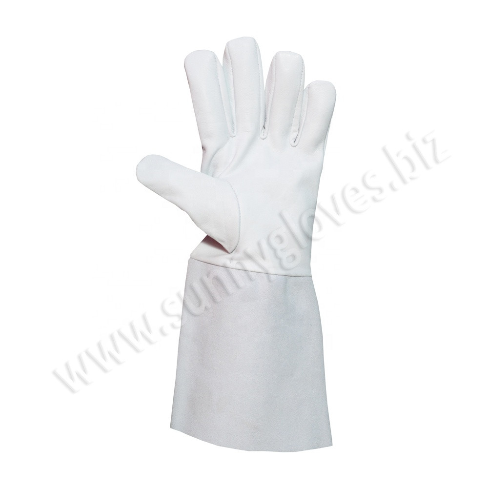 TIG Welders Hands Gloves / Mig Welding Working Gloves / argon welding safety leather gloves