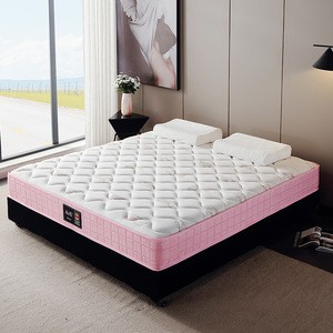 Tight Top Queen Size Convoluted Foam Star Hotel Spring Bed Mattress Wholesale Suppliers