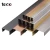 Import TOCO Stainless Steel Ceramic Tile Trim Shape Border Shaped Channel U Profile Edge Protection from China