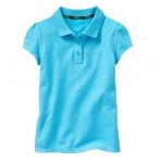 TODDLER GIRLS PLAIN POLO T SHIRT