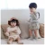 Import top and bottom cheap 6 month baby girl boy high quality clothes from South Korea