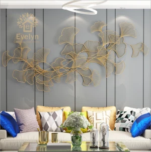Top design retro style popular new decoration brass copper large wall mounted metal craft art