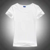 TOP high quality short sleeve 100 cotton women t shirt