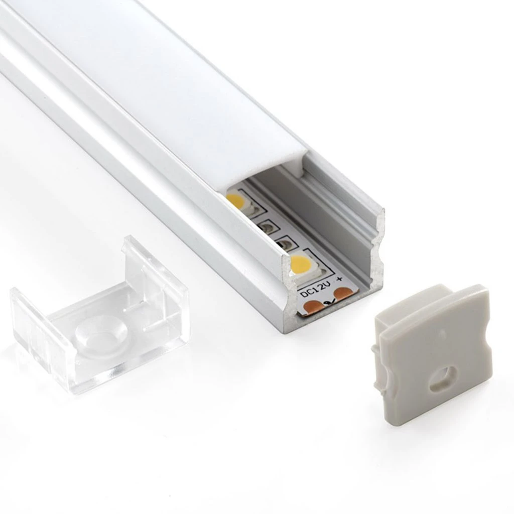 Top Led channel light box Amazon OEM Facotry LED aluminum profile / LED V Shape Corner Profile aluminum channel strip light Bar