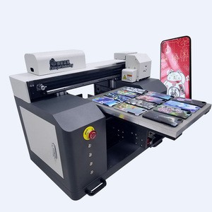 Top selling CMYK and White inks A3 tabletop uv printer for pen mobile photo metal phone case