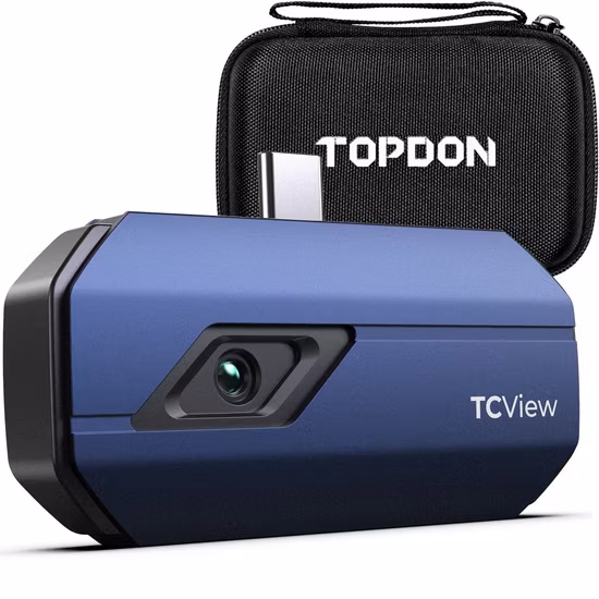 Topdon Factory Supply Tc001 256X192 Mini High Solution Mobile Smartphone Use Infrared Thermal Small Detection Android Imaging Camera Thermal Imager