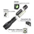 Import torch light mini led rechargeable flashlights torches telescopic zoom camping night lighting from China