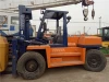 Toyota Diesel Engine Two Stage Mast Used 10 Ton FD100 Toyota Forklift Japan Originally Cheap Price