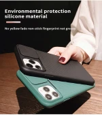 trendy design luxury custom clear fall safe cases fashion wallet shock proof camera lens protection phone case black shockproof