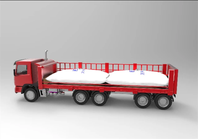 Truck trailer Flexitank/ liquid bag for base oil transport