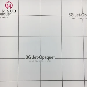 Tshirt A4 Printing Dark Laser 3G Jet-Opaque Transfer Paper