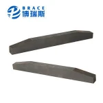 Tungsten carbide skiing pole tips