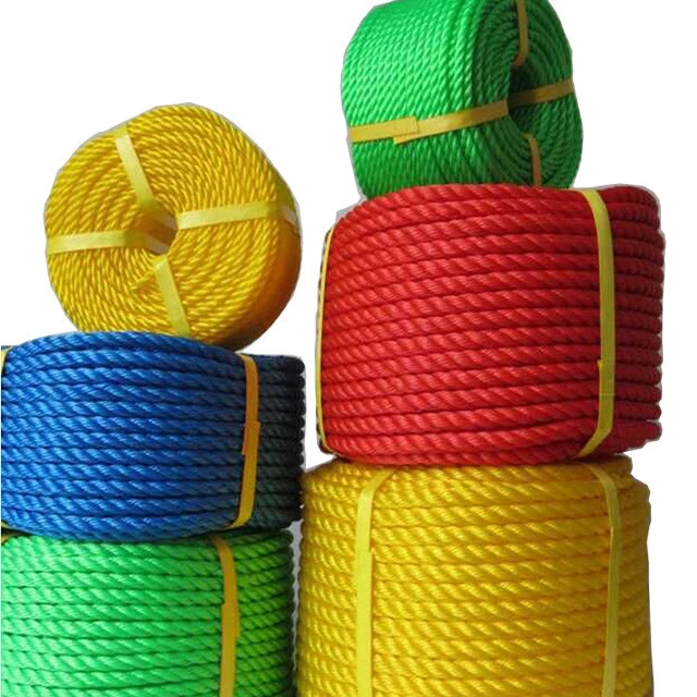 Twisted Colorful PE Ropes