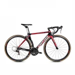 TWITTER 2021 new arrival 700c Full Carbon Road Bike complete Disc Brake hidden cables 105 groupset 22 Speed Gravel Road Bicycle