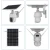 Import Ubox Solar Panel Powered Security CCTV Camera Wholesale Outdoor WiFi 4G Wireless PTZ Camera with SIM Card from China