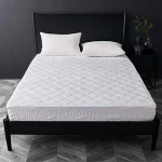 Up to 18" Deep Pocket Breathable Microplush Dust Mite Proof Fitted Sheet Mattress Cover