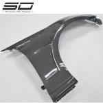 V Style Real 3K Carbon Fiber Car Front Fenders  For GT86/BRZ
