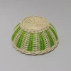 Vietnam wholesale wicker craft round woven home storage rattan basket