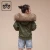 Import Vintage Kid Clothing Army Green Flight Child Winter Bomber Jacket from China