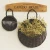 Import Wall decoration wicker flower basket wicker flower pot wall hanging flower pot hanging basket from China