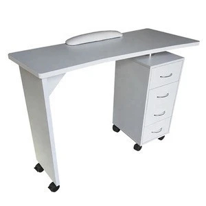 White Modern New Style Wholesale Manicure Table For Beauty Salon