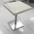 Import white stone tables and chairs for restaurant from China