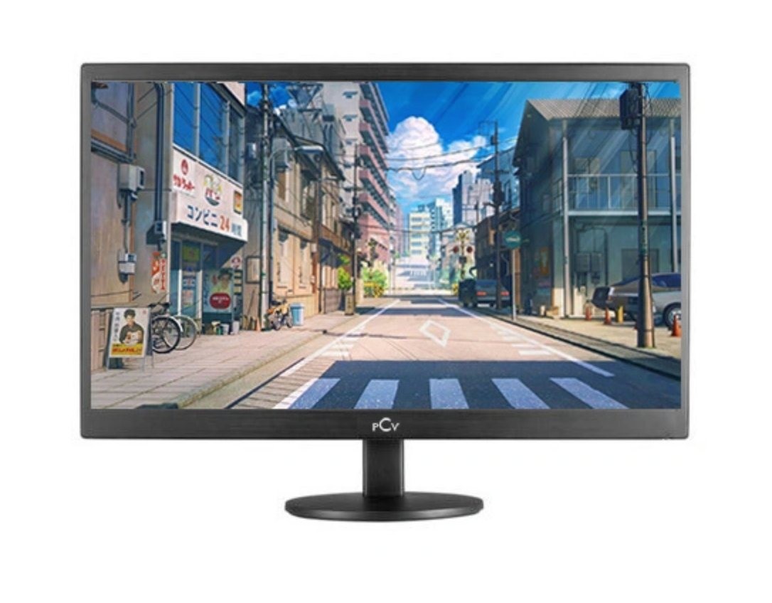Wholesale 24-Inch Computer Monitor Black Flat TFT Screen 1920*1080 FHD LCD Display 5ms V+H for Work Study Design Gaming CCTV PC Monitor