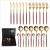 Import Wholesale 24PC Flatware Gift Set Fork Knife Spoon Stainless Steel Cutlery Set 24PCS from China