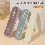 Wholesale 3pcs Double Side Nail File High Quality Mini Nail Files and Buffers Portable Emery Board Nail File