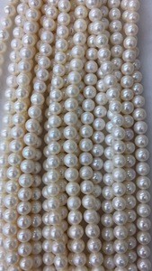 Wholesale 9-10mm High Quality Natural Water White Pearl Beads For Jewelry Making