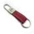 Wholesale advertisement custom blank metal pu leather Car keychains crafts for men