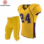 Wholesale American foorball uniform men custom flag football uniform american youth football jerseys 2021
