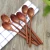 Import Wholesale Brown Wooden Spoon Bay 100% Natural Feaure Serving Scoops from Vietnam