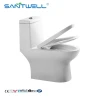 Wholesale Chaozhou ceramic supplier WC sanitary ware one piece Washdown-Rimless toilet