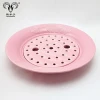 wholesale cheap ceramic plate fruit and vegetable Double drain ceramic plate