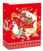 Wholesale Cheap Custom Shopping Carrier Packaging Christmas Gift Paper Bag