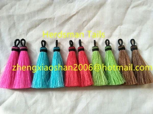 Wholesale colorful horse hair tassels fringe with best price