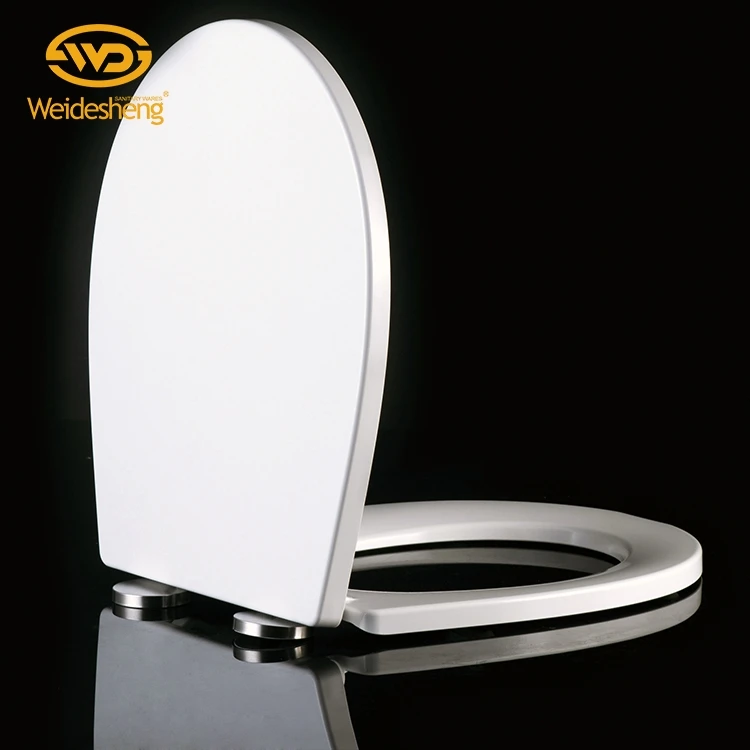 Wholesale custom made easy clean pure white pp toilet seat cover