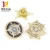 Import Wholesale Custom Metal Die Casting Antique Badge Lapel Pins from China