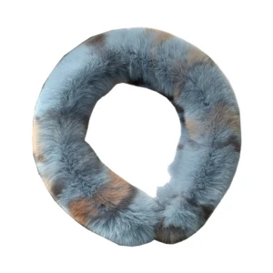 Wholesale Cute Autumn Winter Fashion Real Rex Rabbit Fur Headband Girls Hair Accessories