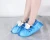Import Wholesale disposable PE automatic shoe covers waterproof Plastic CPE foot cover from China
