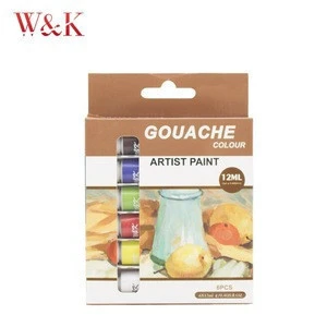 Wholesale eco-friendly gouache paint colors set