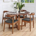wholesale factory price solid wood fashion dining room sets