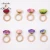 Import Wholesale Flower Napkin Ring Handmade Cloth Sash Holder for Wedding Decoration from China