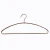 Import Wholesale Gold Clothes Hangers Metal Stainless Steel Coat Hanger For Laundry from China