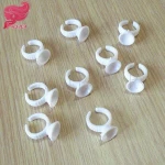 Wholesale Good Quality One-off Plastic Glue Ring for Eyelash Extension Glue