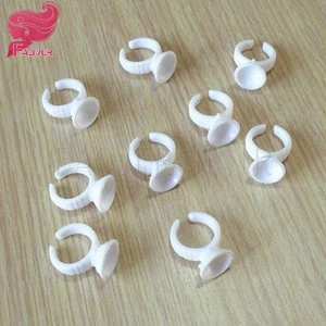 Wholesale Good Quality One-off Plastic Glue Ring for Eyelash Extension Glue