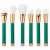Import Wholesale Green 15pcs Cosmetics Tool Makeup Brush Set Makeup from China